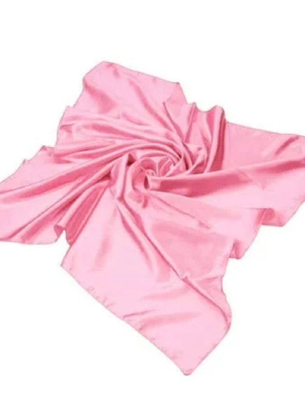 Satin Scarf in Light Pink less than a yard